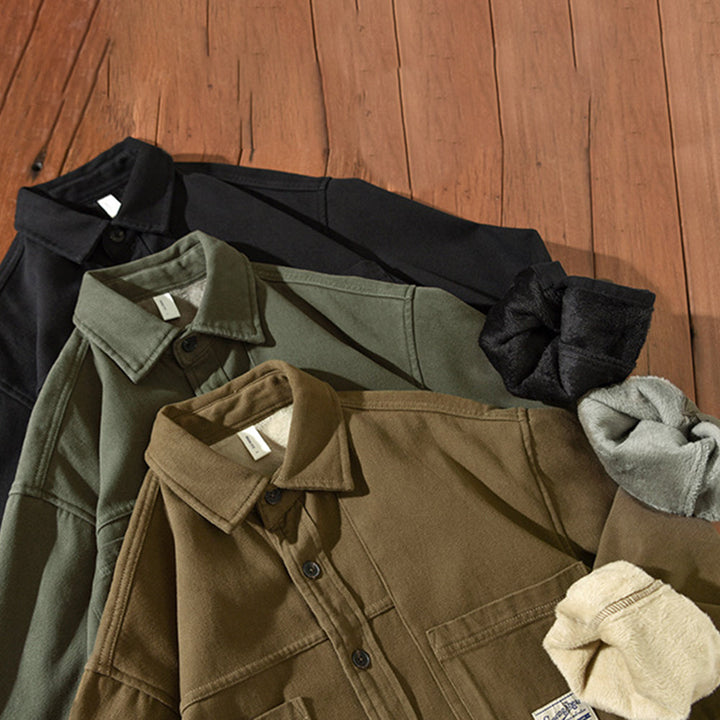 Solan™ – Fleece Cargo Overshirt