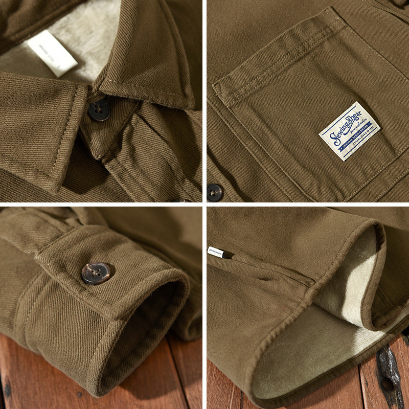 Solan™ – Fleece Cargo Overshirt