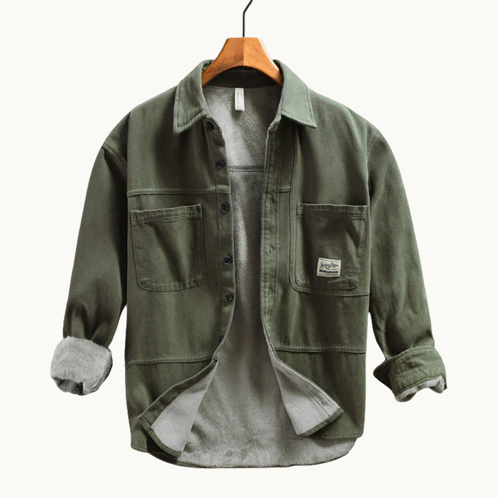 Solan™ – Fleece Cargo Overshirt