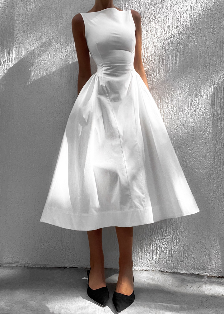 Jacqueline Dress - White