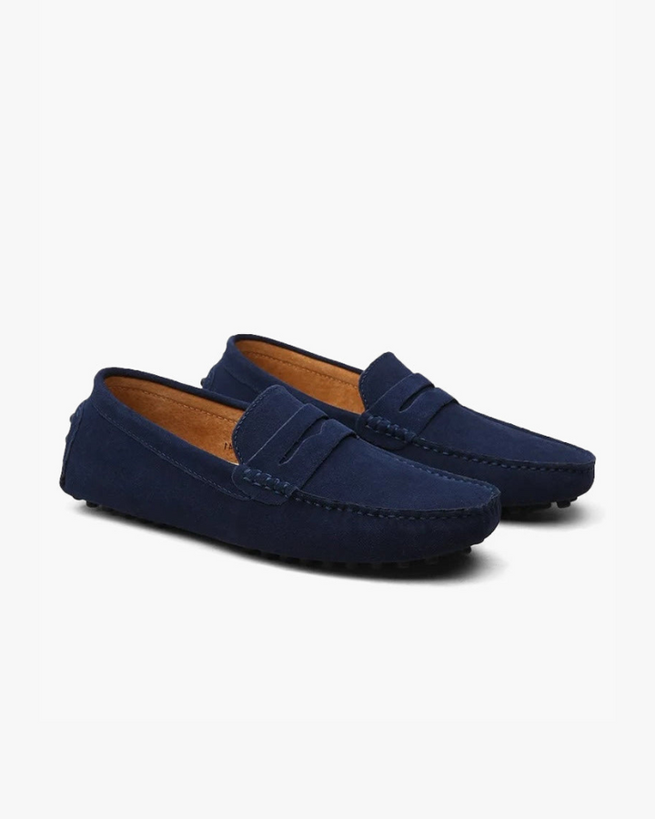 Mason's Suede Driver Loafers