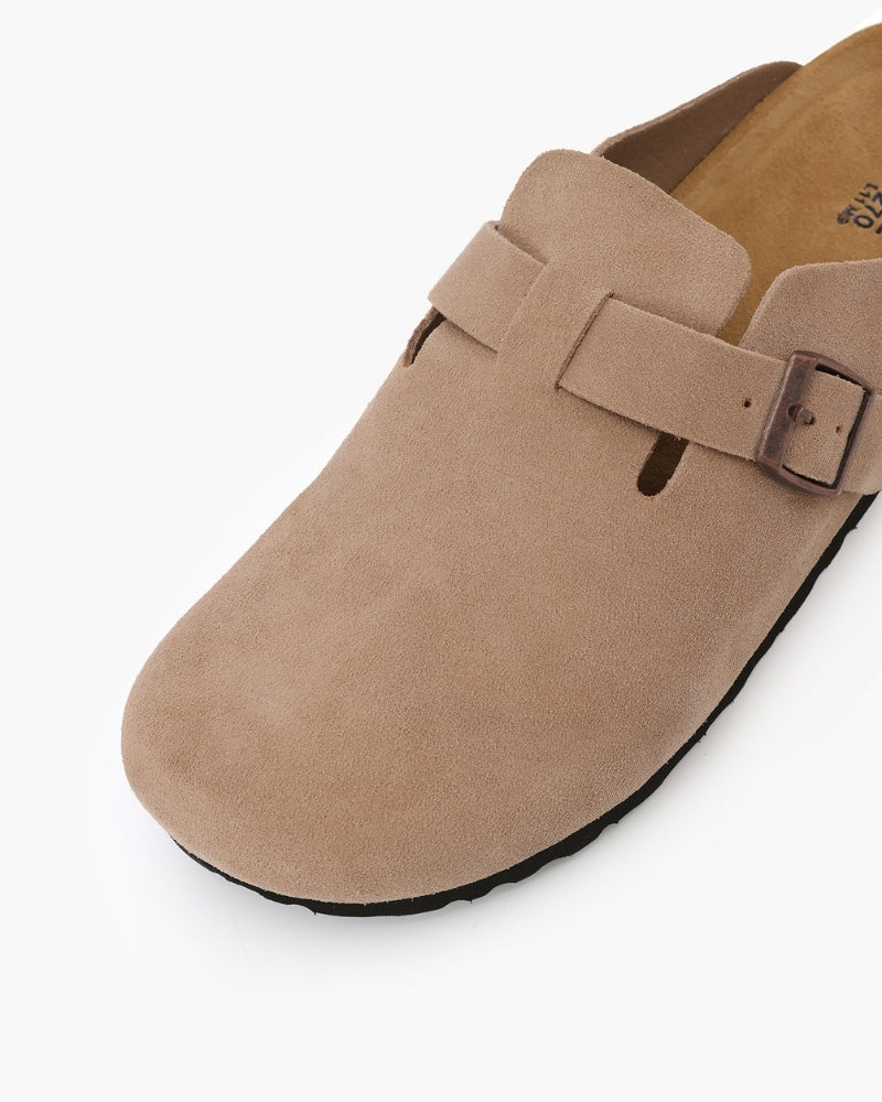 Mason's Suede Clogs