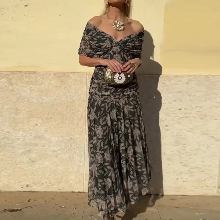 Hayden™ Floral V-Neck Maxi Dress