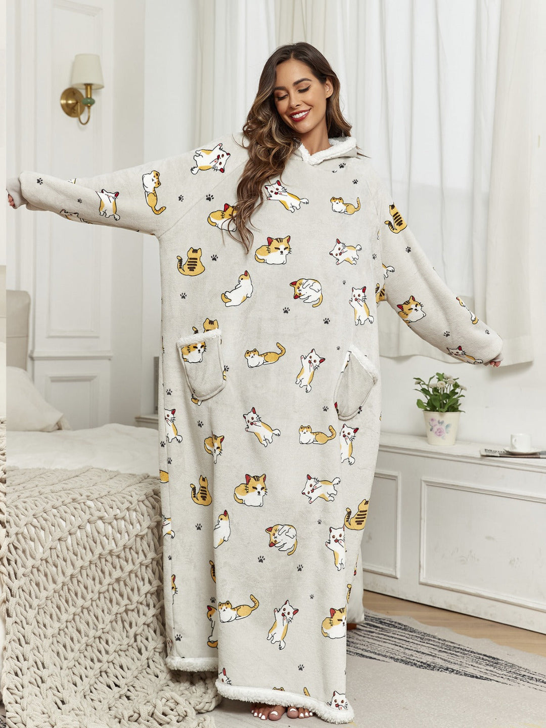 CozyGlow™ | Ultra-Soft Lounge Hoodie Blanket